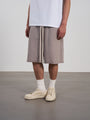 Double Layer Shorts 不收邊設計棉褲 - GREY