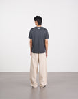 雙層疊穿上衣 Layered Top Set   (淺灰／炭灰)