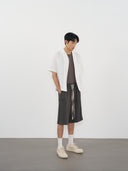 Cargo Sweat Shorts 工裝口袋短褲-Gray