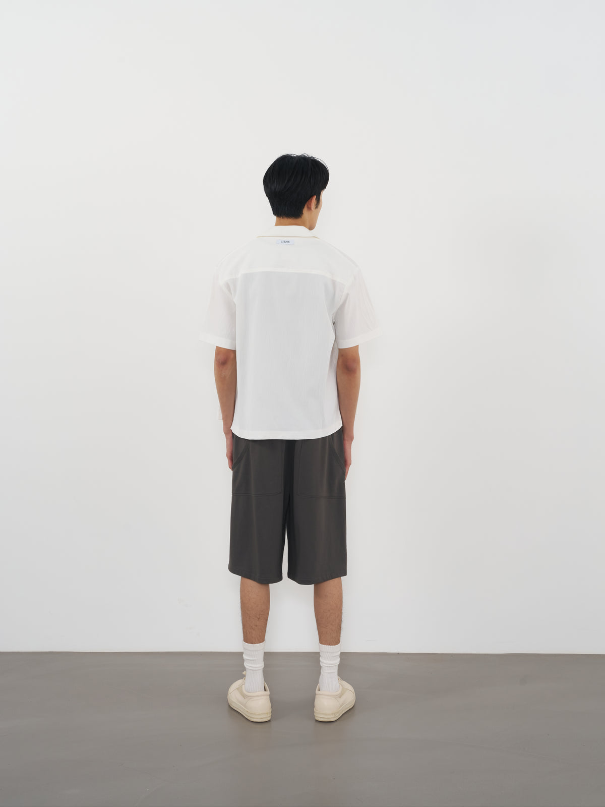 Cargo Sweat Shorts 工裝口袋短褲-Gray