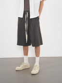 Cargo Sweat Shorts 工裝口袋短褲-Gray
