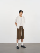 Loose Sweat Shorts 寬鬆版型短褲-Brown