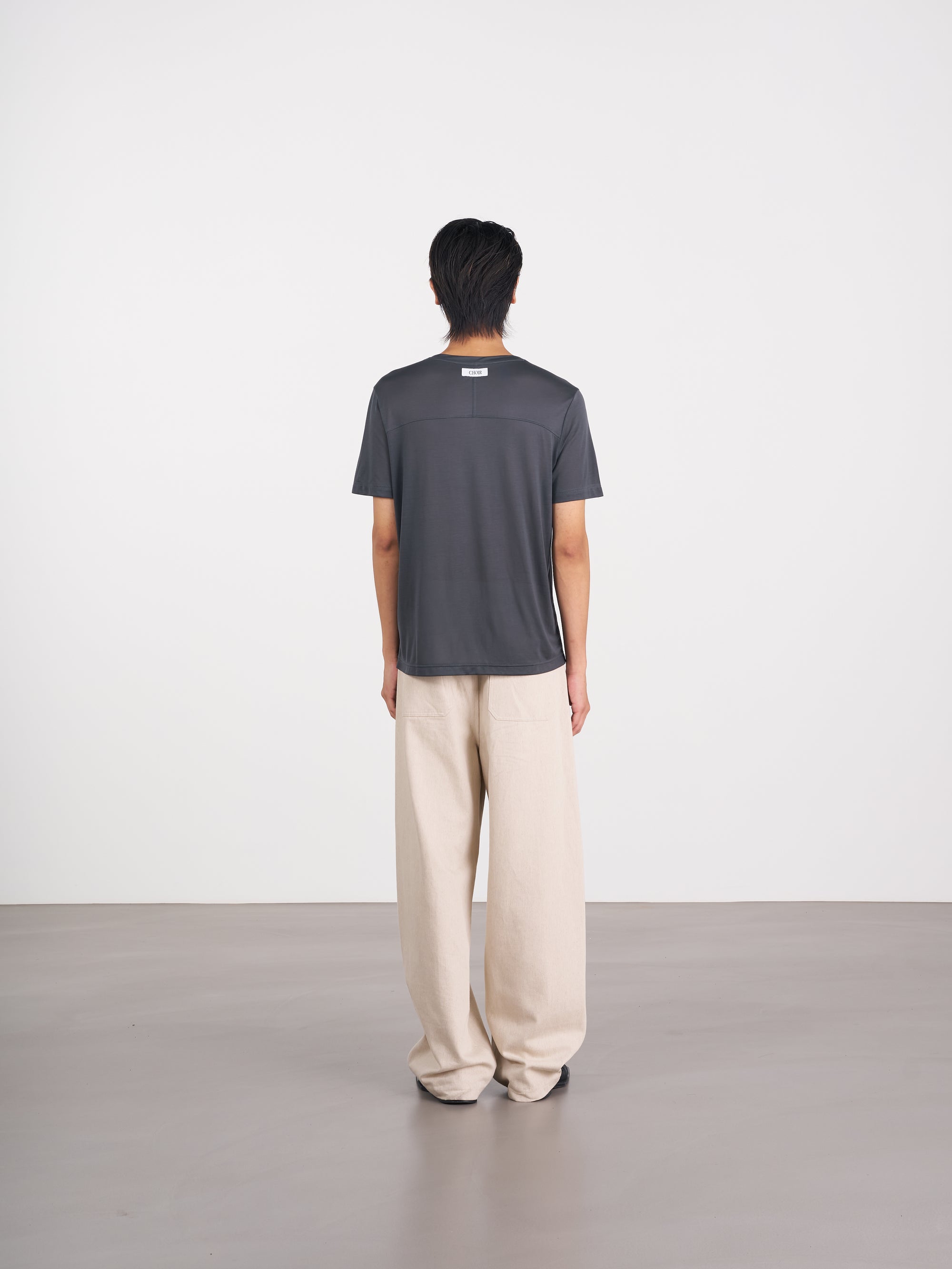 Minimal Logo Tee logo 短袖上衣 - GREY