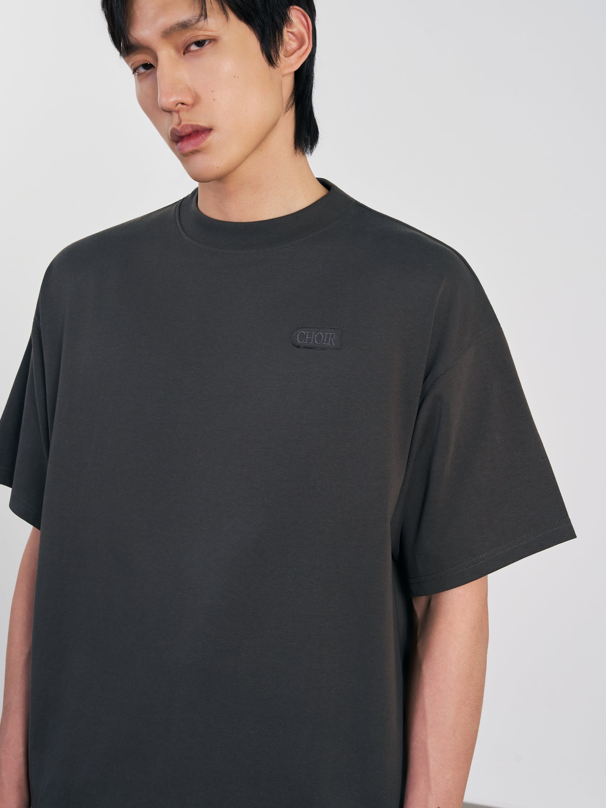 Logo Tee 布章LOGO T恤 - DARK GREY