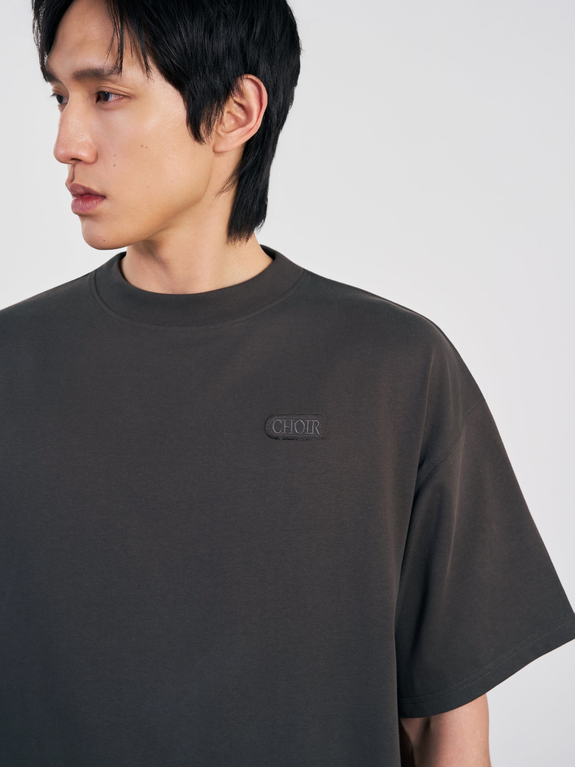 Logo Tee 布章LOGO T恤 - DARK GREY