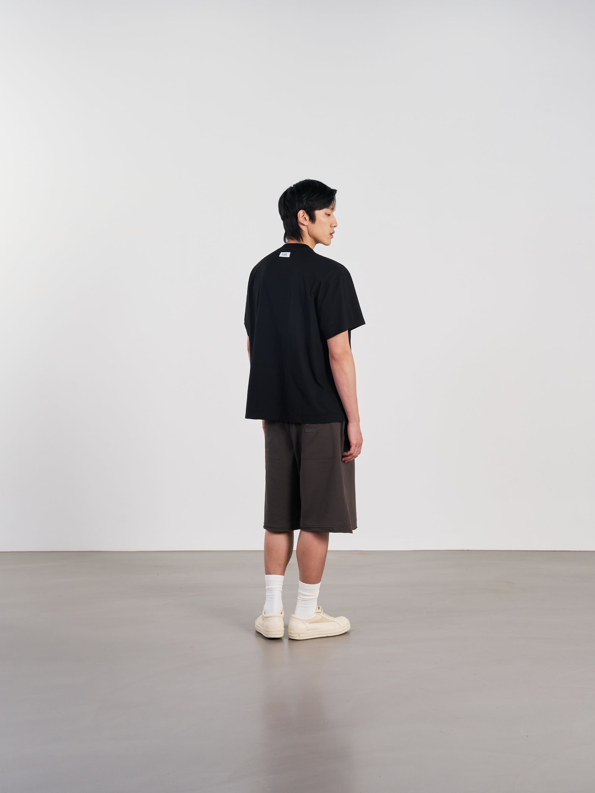 Choir Embroidery Logo Tee 刺繡Logo踢恤 - BLACK