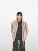 Raglan Hooded Shirt 拉克蘭連帽襯衫-Khaki