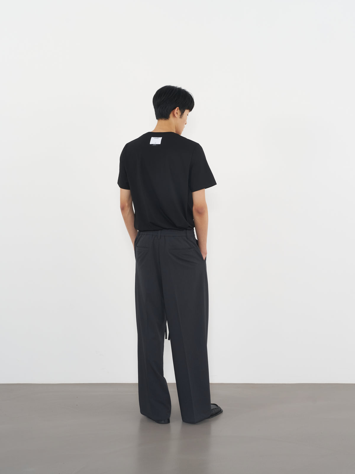 Relaxed Tailored Trousers 寬鬆西裝長褲-Gray