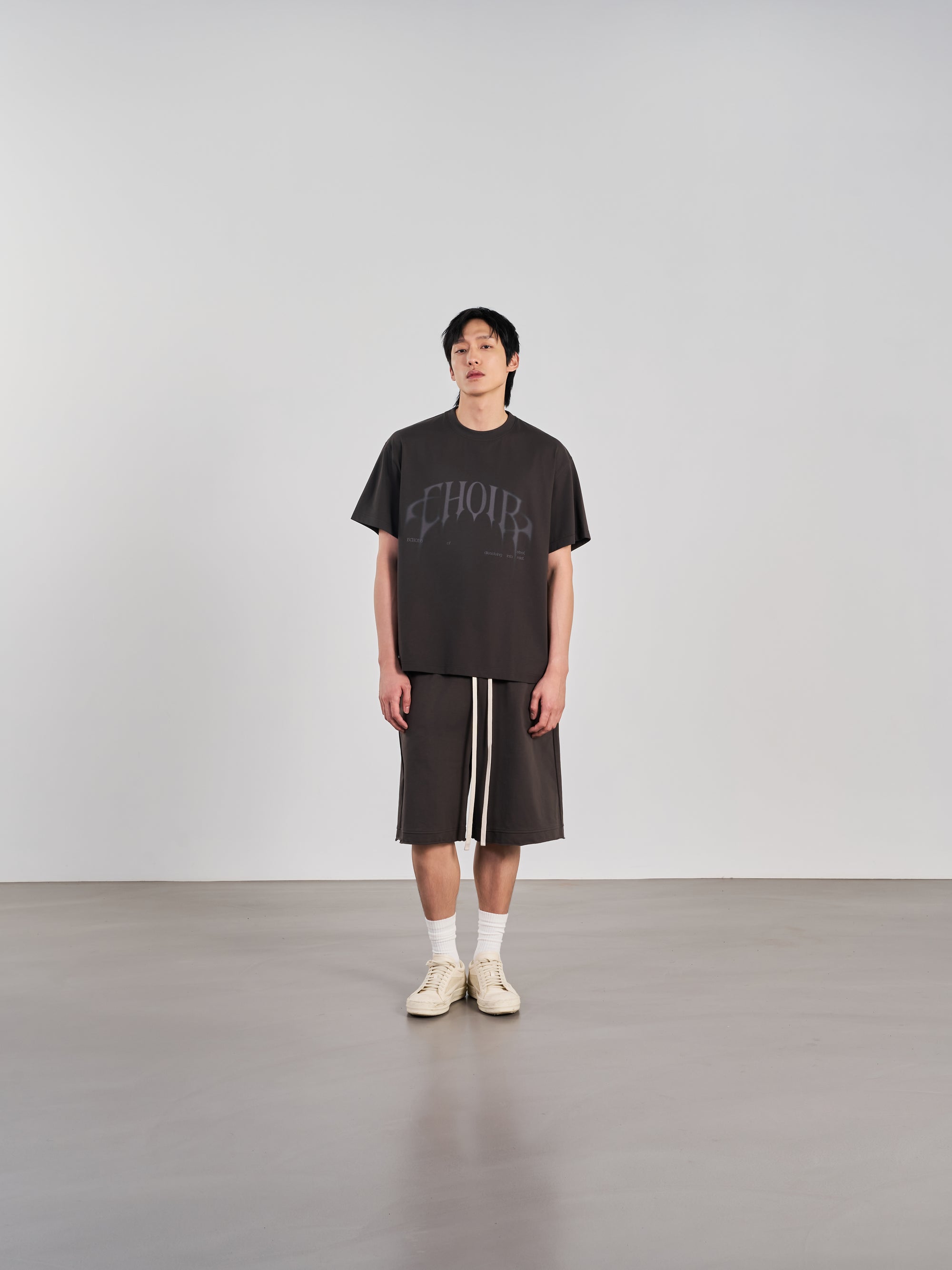 Choir Goth Logo Tee 哥德Logo印花踢恤 - DARK GREY