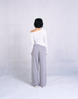 Sweat Pants 雙腰頭棉褲 - GREY