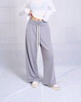 Sweat Pants 雙腰頭棉褲 - GREY