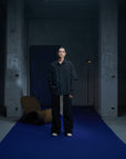 Layered Button up Shirt 雙層襯衫 - Black