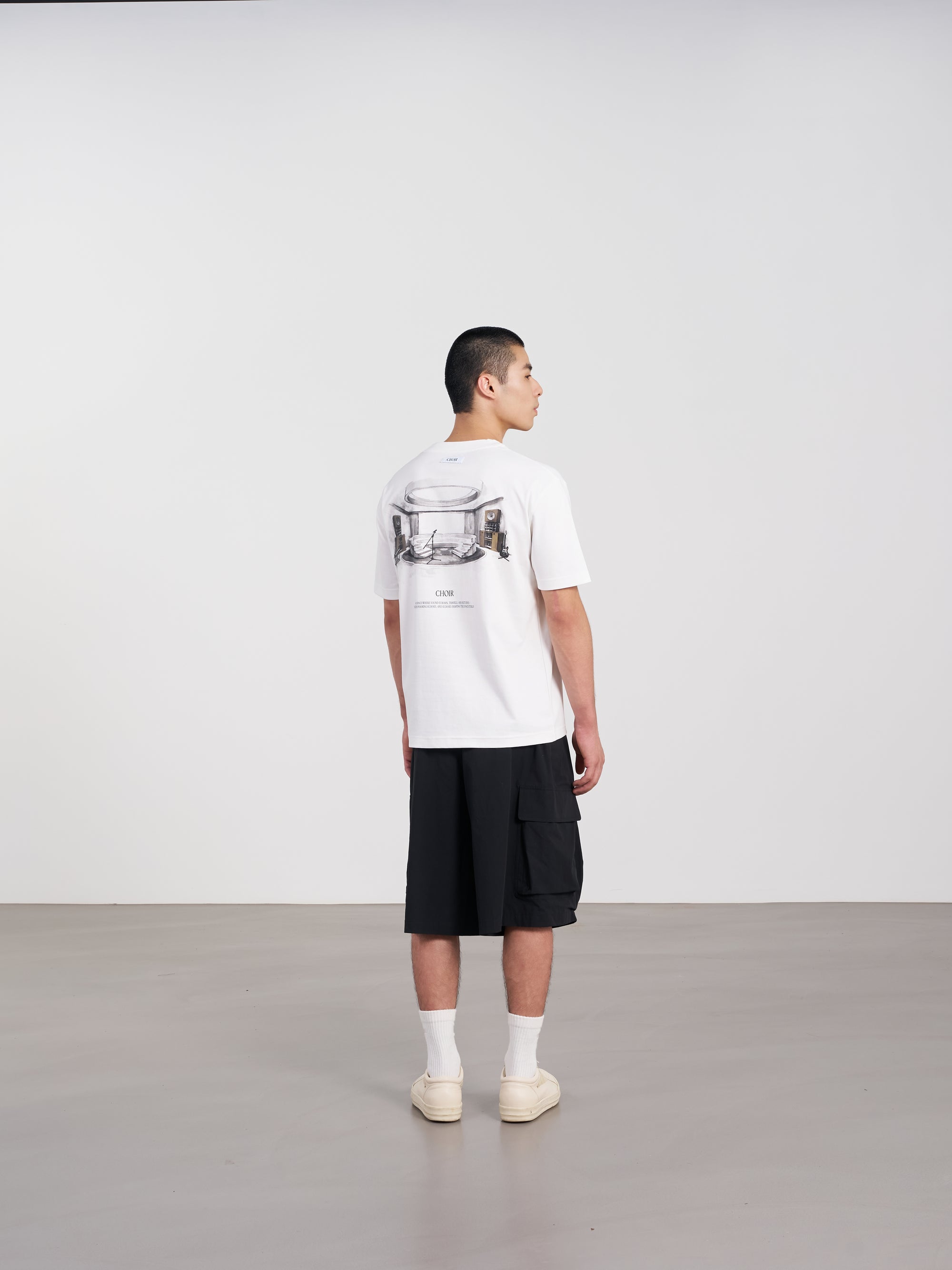 Choir Band Tee 樂團踢恤 - White