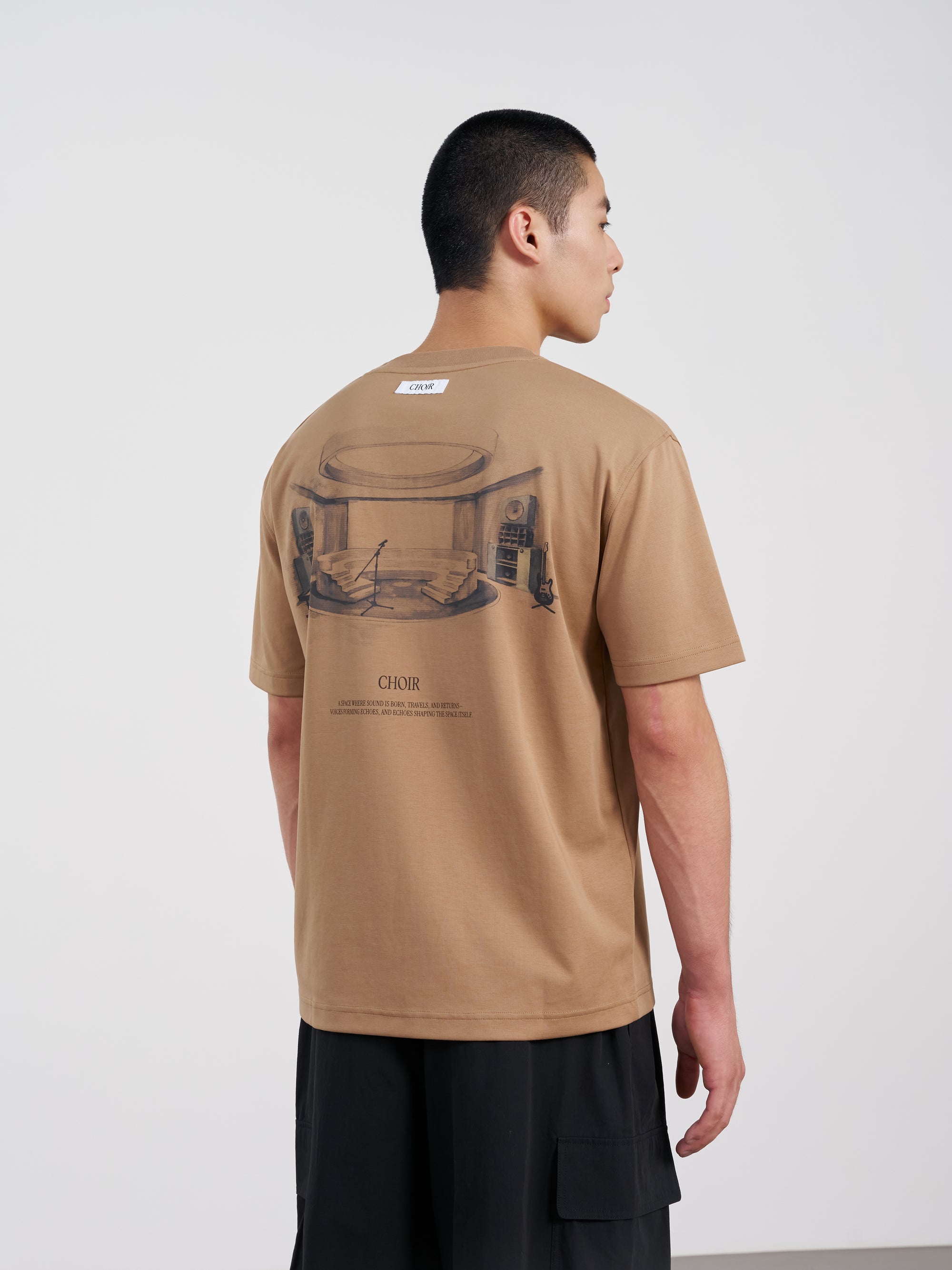 Choir Band Tee 樂團踢恤 - Brown