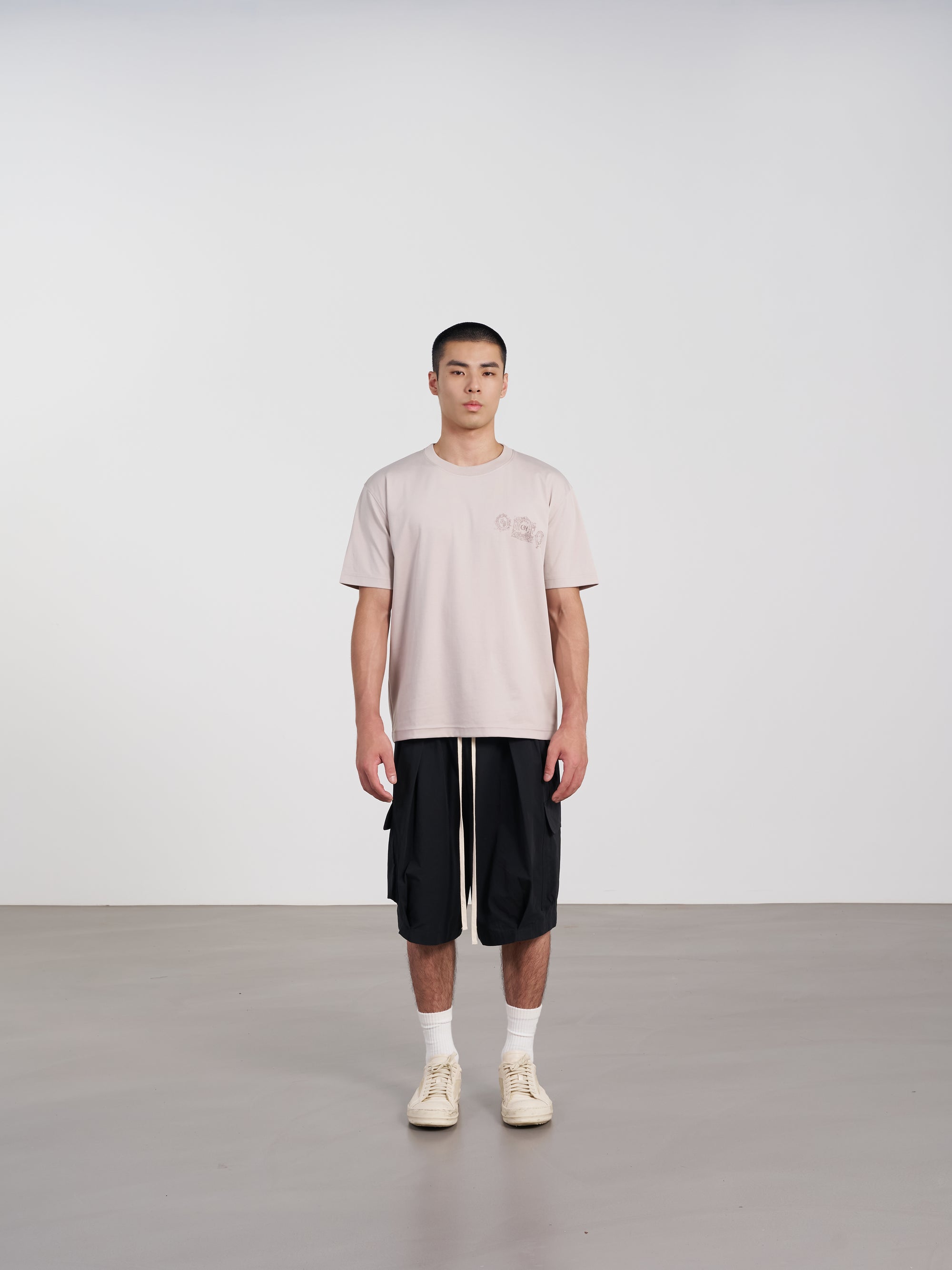 Choir Stampage Tee 印章踢恤 - GREY