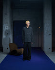 Shirt Jacket 條紋襯衫夾克 - Black