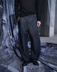 Pleated Pants 牛仔長褲- Denim