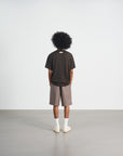 Logo Tee2 輕量休閒T恤 - Brown