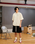 Neutrals Wide Tee - Beige