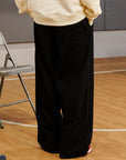Neutrals Wide Sweatpants - Black