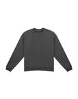 Neutrals Square  Collar Crew Neck - Gray