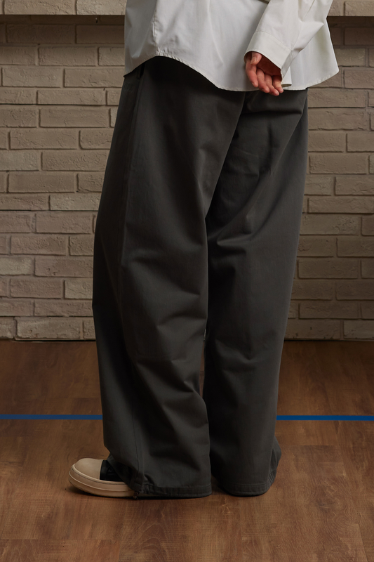 Vintage Baggy Pants-Green