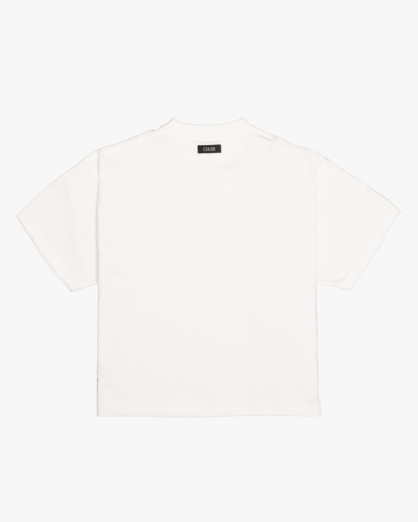 Oversized Sleeve Tee-White