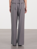 Fluid Pleated Trousers 中腰打褶長褲-Gray