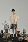 Collab Logo Shirt - Beige