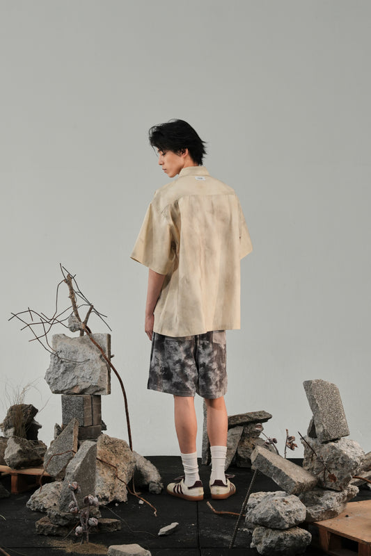 Collab Logo Shirt - Beige