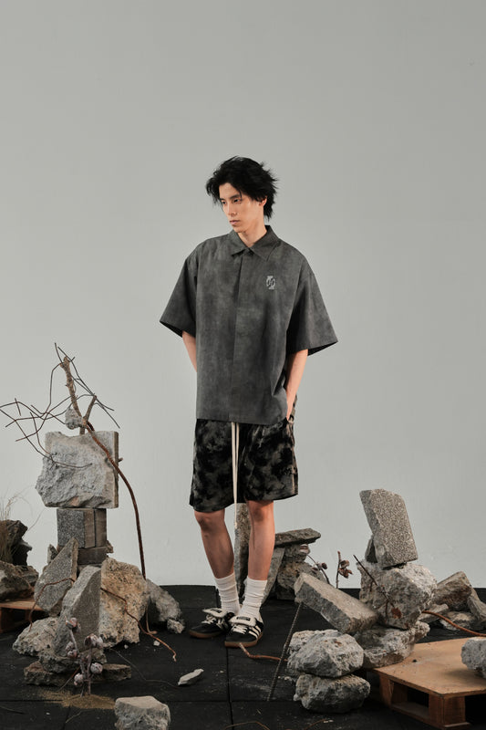 Collab Logo Shirt - Gray