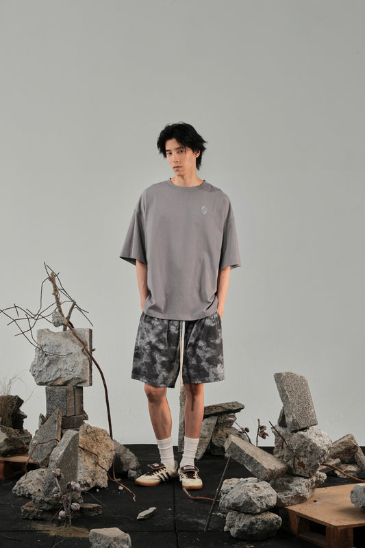 Collab Logo Tee - Gray