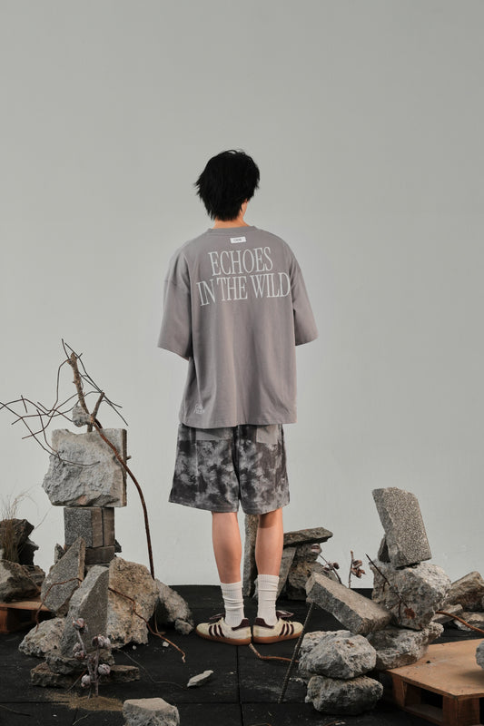 Collab Logo Tee - Gray
