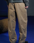 Cocoon Pants 繭型西裝褲 - Brown