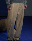 Cocoon Pants 繭型西裝褲 - Brown