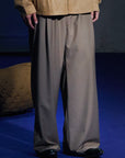 Pleated Pants 腰部打褶西裝褲 - Brown